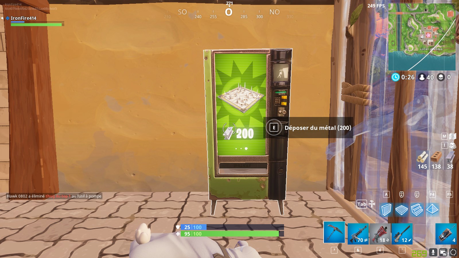 Fortnite Distributeurs Automatiques Lieu Et Carte Breakflip